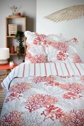 MoftX Cuvertura Matlasata Quiberon 260x240cm, 2 Fete De Perna 65x65cm, Culoare Coral, 100% Poliester (P5B675002)