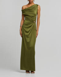 Lynne Rochie Maxi Pentru Nuntă Botez Satin Kaki 055-511014-54 (055-511014-54)