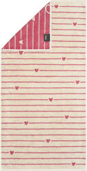 Cawö Prosop Lines&Hearts 70 x 140 cm roz (6276 70/140 32) Prosop