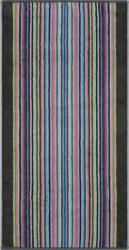 Cawö Prosop Remake cu dungi 70 x 140 cm antracit (2022 70/140 18) Prosop