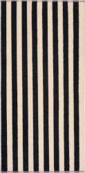 Cawö Prosop Bold Streifen 50 x 100 cm, negru-bej (6277 50/100 93) Prosop