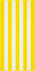 Cawö Prosop Beach Stripes 90 x 180 cm alb-galben (5583 90/180 59) Prosop