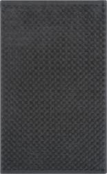 Cawö Prosop Pure Elements Uni&Struktur 30 x 50 cm, negru (6510 30/50 740) Prosop