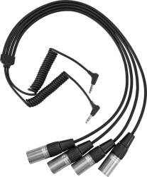 Saramonic Cablu audio Saramonic 2x 3.5mm TRS Masculin la 4x XLR Separator pentru Blink 500 Pro B8