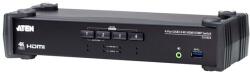 ATEN KVMP Switch USB 3.2 Gen1, 4K HDMI, 4 port (CS1824-AT-G) - hyperoutlet