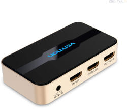 Vention HDMI Splitter (1be-2ki, 4K@30Hz arany-fekete) (ACBG0-EU) - digital24