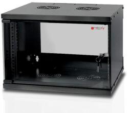 TECHLY I-CASE EL-1006B32 6U Fali Szekrény 60/32 eco bl (I-CASE EL-1006B32) (I-CASE EL-1006B32)