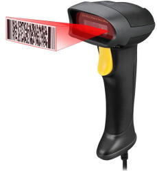 Adesso Scanner coduri de bare ADESSO, 1D/2D, USB, Antimicrobian, Rezistent la stropire (NUSCAN 2500TU)