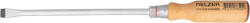 Bahco Csavarhúzó, Bahco 9710-14-250, natúr, szárhossz: 250 mm, átmérő: 14 mm, lapos, króm-vanádium acél szár, fa markolat (TC225727)