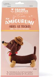Graine Creative Amigurumi készlet - Tacskó (18 cm) (JL23152)