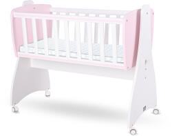 Lorelli First Dreams ringatható bölcső 105x55 - White / Orchid Pink New
