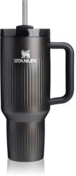 STANLEY Quencher H2. O Fluted Tumbler неръждаема термочаша със сламка голям Black PVD
