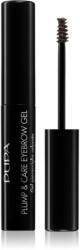 PUPA Milano Plump & Care Eyebrow Gel tónovací gel na obočí se sérem culoare 002 - Brown 3 ml