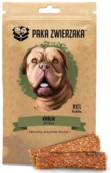 Paka Zwierzaka Stripsy Recompense fasii de iepure pentru caini 100% 80 g