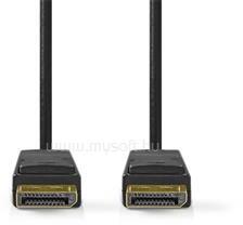 Nedis CCGL38010BK20 Displayport 2.1 kábel, 8K@60Hz, aranyozott csatlakozók, 2m (CCGL38010BK20) (CCGL38010BK20)