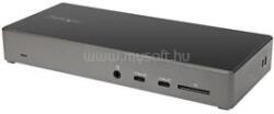 StarTech USB C Dock - Triple 4K Monitor USB Type-C Docking Station - 100W Power Delivery - DP 1.4 Alt Mode & DSC, 2x DisplayPort 1.4/HDMI 2.0 - 6xUSB (2x 10Gbps), SD (DK31C2DHSPDUE) (DK31C2DHSPDUE)