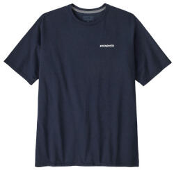 Patagonia P-6 Logo Responsibili Tee férfi póló S / fekete/kék