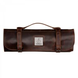 Forged Husa din piele pentru cutite Forged ESKNIFEROLL8BROWN (ESKNIFEROLL8BROWN)