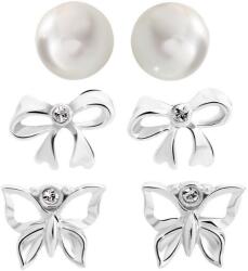 JSB Bijoux Fly Fülbevaló készlet Swarovski® kristálykövekkel
