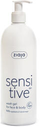 Ziaja Sensitive gel de curatare pentru fata pentru piele sensibila si iritata 400 ml