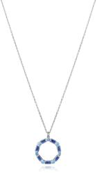 Viceroy Colier minunat din argint cu pietre de zircon albastre Elegant 9121C000-33