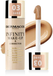 Dermacol Infinity fond de ten cu acoperire ridicată SPF 15 culoare 03 Sand 20 g - vivantis
