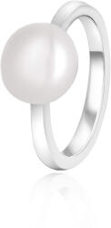 Beneto Inel elegant din argint cu perlă adevărată AGG29 52 mm