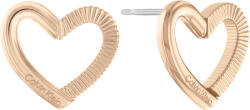 Calvin Klein Cercei fermecători din bronz Inimă Minimalist Hearts 35000392