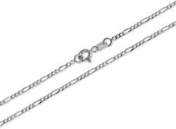 Soliter Brilio Silver Lanț de argint fin Figaro 42 cm 471 086 00168 04