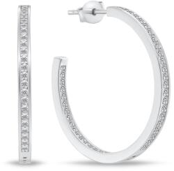 Brilio Silver Eleganti cercei de argint cu zirconi EA767W