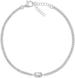 Brilio Silver Brățară elegantă din argint cu zircon BRC108W