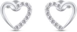 Brilio Silver Romantici cercei de argint inimi sclipitoare EA356W