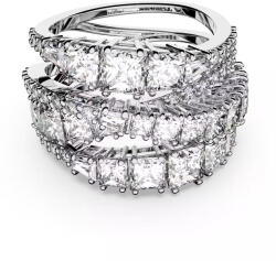 Swarovski Inel strălucitor din trei rânduri Twist 5584656 50 mm