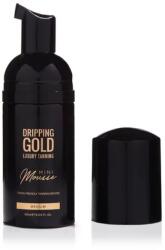 Dripping Gold Luxury Tanning Mini Mousse spumă bronzare pentru față și corp culoare Medium 90 ml