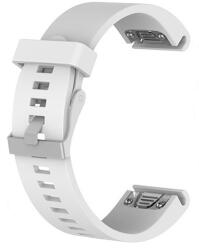 4wrist Curea Garmin Fenix 5S, 5S Plus, 6S, 6S Pro, 7S - White