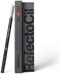 Refectocil Brow creion pentru sprâncene rezistent la apă cu pensula culoare 02 Medium Brown 1 buc
