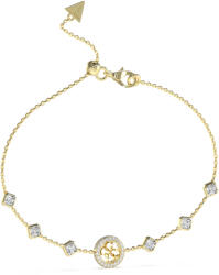 Guess Brățară fermecătoare placată cu aur 4G Crush JUBB04156JWYGT/U