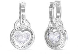 Guess Cercei eleganți suspendați placați cu aur 2v1 Rolling Hearts JUBE03351JWRHT/U