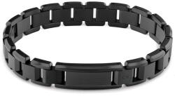 Calvin Klein Brățară de oțel neagră pentru bărbați Link 35000288
