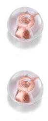 Troli Închidere pentru cercei 4 piese - 2 perechi Silicone Rose Gold