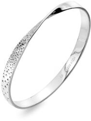 Hot Diamonds Brățară fermecătoare solidă din argint cu diamant Quest DC168