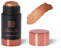 Dripping Gold Luxury Tanning Bronze Bar Bronzer iluminant pentru fata si corp 36 g
