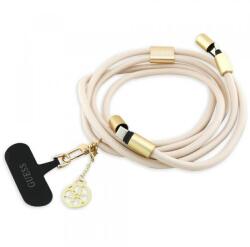 Guess Cablu Date si Incarcare USB-C - USB-C Guess CBDY 4G Charm, 100W, 1.5m, Bej (GUCCUCNY4GDE)