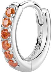 Brosway Cercel single rotund din argint Fancy Vitamin Orange FVO15