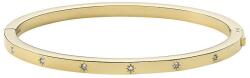Fossil Brățară placată cu aur masiv cu zirconi Shine Bright JF03872710