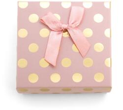 Beneto Exclusive Beneto Cutie cadou roz cu puncte aurii KP7-9