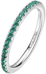 Brosway Inel strălucitor din argint Fancy Life Green FLG65 52 mm