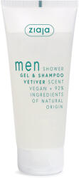 Ziaja Gel de duș și șampon Vetiver Men (Gel & Shampoo) 200 ml