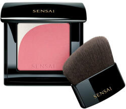 Sensai Blooming Blush blush cu efect iluminator cu pensula culoare 02 Blooming Peach 4 g