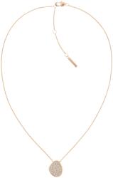 Calvin Klein Colier decent din bronz cu cristale Fascinate 35000225